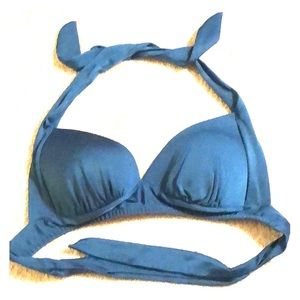 Venus teal bikini top
